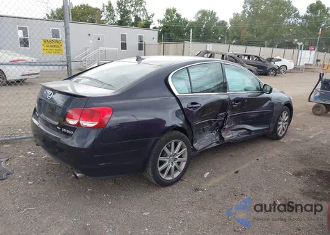 2007 Lexus Gs 350 from USA, damaged, VIN JTHCE96S070008488